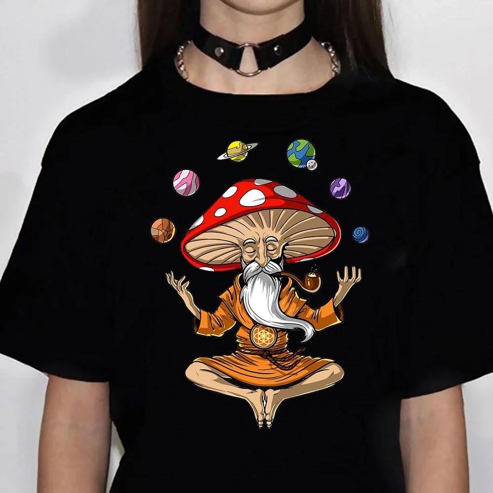 Magic Mushrooms Alien Psychedelic t shirt women Y2K summer t shirt female anime clothing
Magic Mushrooms Alien Psychedelic t shirt women Y2K summer t shirt female anime clothing
