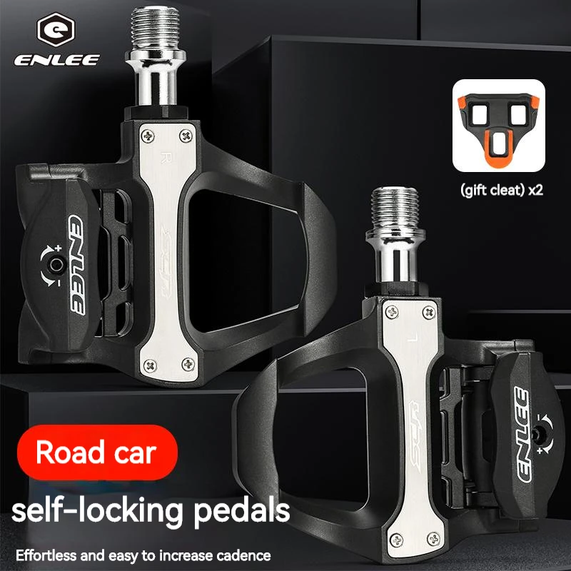 ENLEE Bicycle Lock Pedal 2 In 1 Anti-slip Ultra Light Pedal MTB Bike Self Locking Pedals DU Sealed Bearing Bike Accessories
ENLEE Bicycle Lock Pedal 2 In 1 Anti-slip Ultra Light Pedal MTB Bike Self Locking Pedals DU Sealed Bearing Bike Accessories