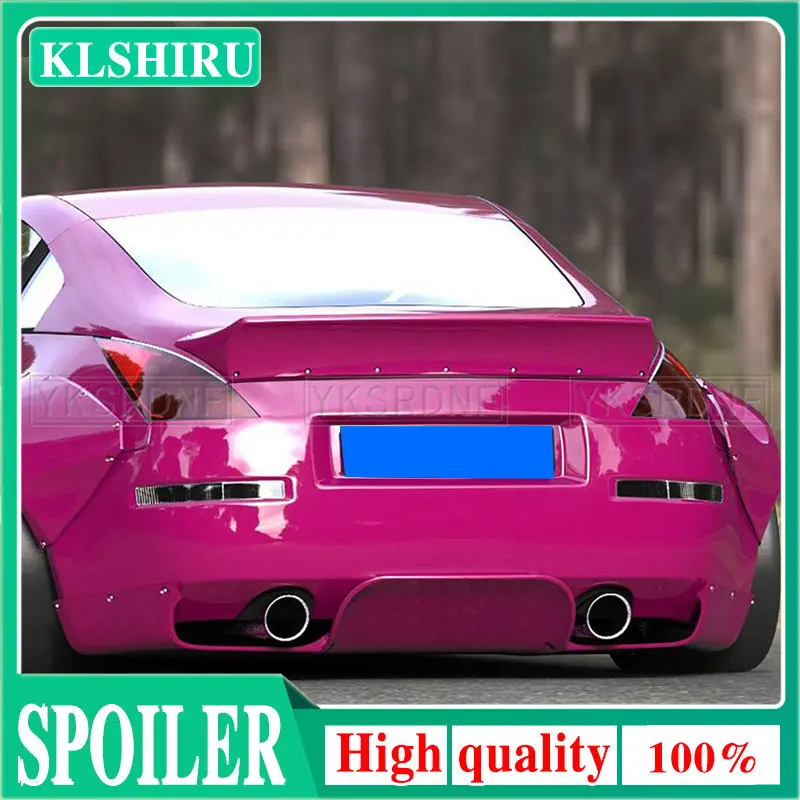 Для 2003-2008 Nissan 350Z Fairlady Z34 | Стиль ракетки Банни, спойлер крышки багажника (ABS пластик-матовый черный)
Для 2003-2008 Nissan 350Z Fairlady Z34 | Стиль ракетки Банни, спойлер крышки багажника (ABS пластик-матовый черный)