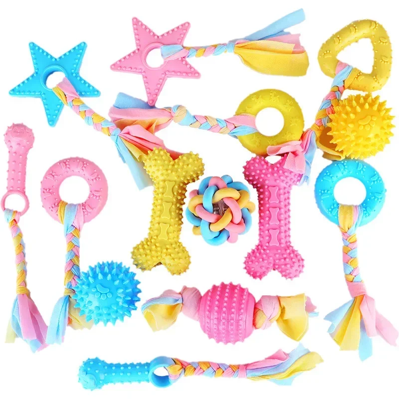 10 Styles Small Dogs Rubber Bite Resistance Dog Toy Teeth Cleaning Chew Training Toys Molar Thorn pet products
10 Styles Small Dogs Rubber Bite Resistance Dog Toy Teeth Cleaning Chew Training Toys Molar Thorn pet products