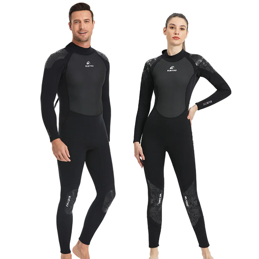 3MM Neoprene Wetsuit One-piece Long Sleeve Warm Men's Snorkeling Surfing Women's Swimsuit Sunscreen Water Sports Black Wetsuit
3MM Neoprene Wetsuit One-piece Long Sleeve Warm Men's Snorkeling Surfing Women's Swimsuit Sunscreen Water Sports Black Wetsuit