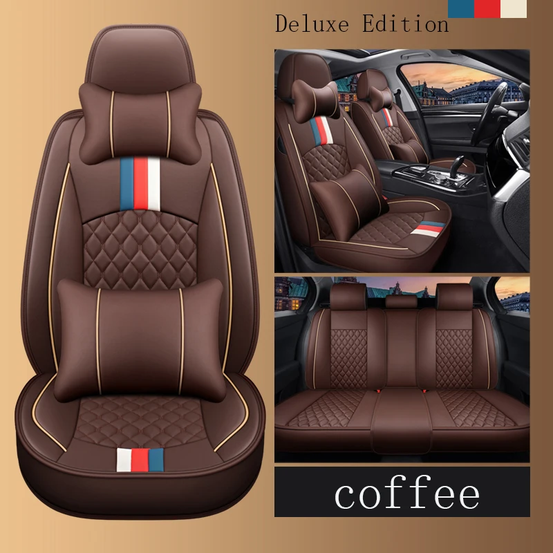 

WZBWZX General leather car seat cover for Audi all medels A6L R8 Q3 Q5 Q7 S4 RS TT Quattro A7 A8 A3 A4 A5 Car-Styling