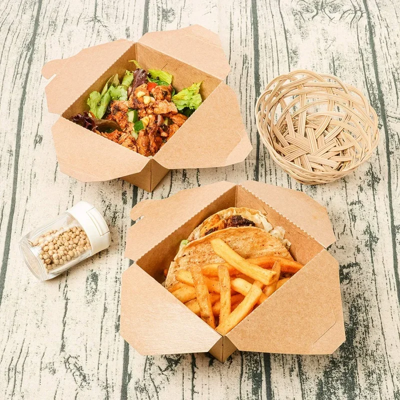 Customized productFactory Custom Printed Burger Packaging Box Chicken French Fries Paper Packaging Food Container
Customized productFactory Custom Printed Burger Packaging Box Chicken French Fries Paper Packaging Food Container