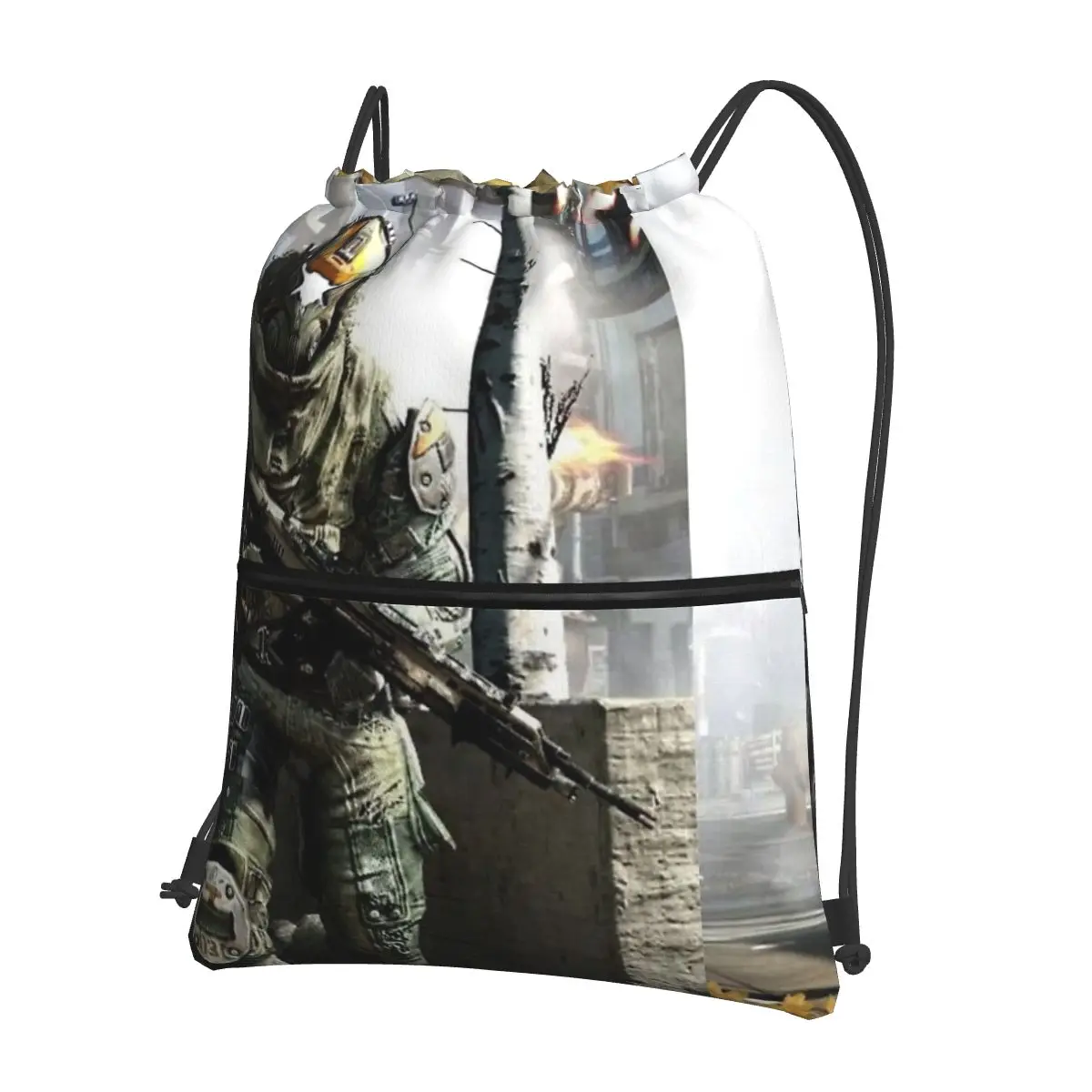 Titanfall 2 Helmet Portable Backpacks Drawstring Bag Casual Drawstring Bundle Pocket Shoes Bags For Travel Sport Man Woman
Titanfall 2 Helmet Portable Backpacks Drawstring Bag Casual Drawstring Bundle Pocket Shoes Bags For Travel Sport Man Woman