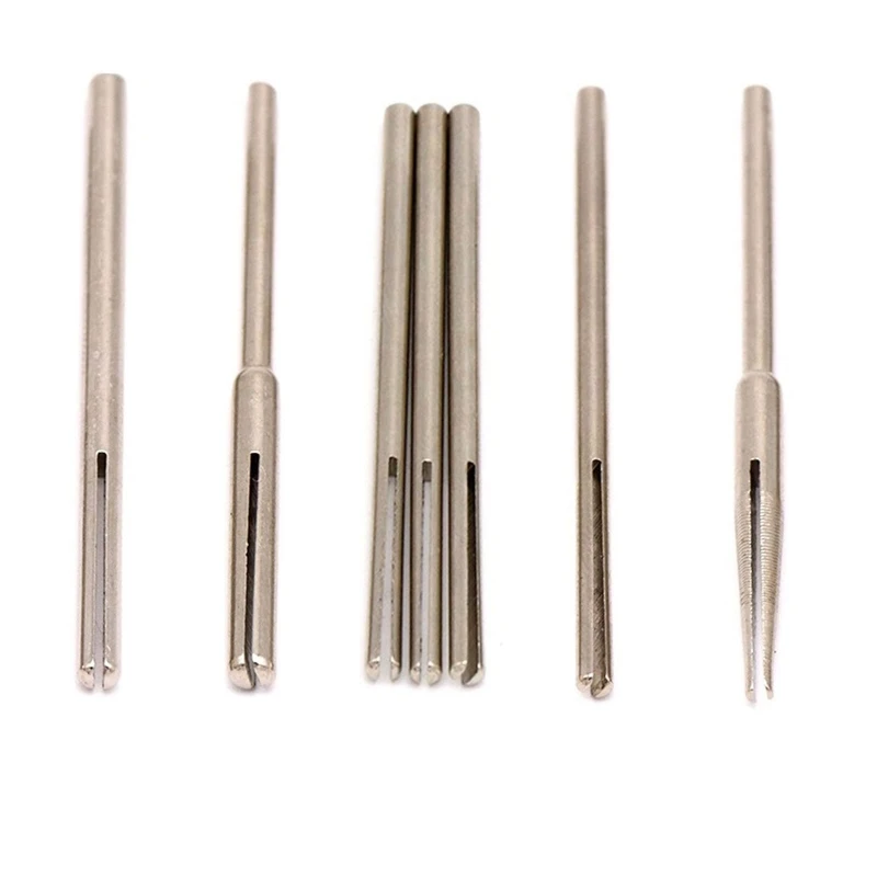 10/12 Pcs 2.35/3mm Shank Sandpaper Clamp Split Mandrel Convenient Split Mandrel Tapered Sandpaper Holder for Rotary Tool
10/12 Pcs 2.35/3mm Shank Sandpaper Clamp Split Mandrel Convenient Split Mandrel Tapered Sandpaper Holder for Rotary Tool