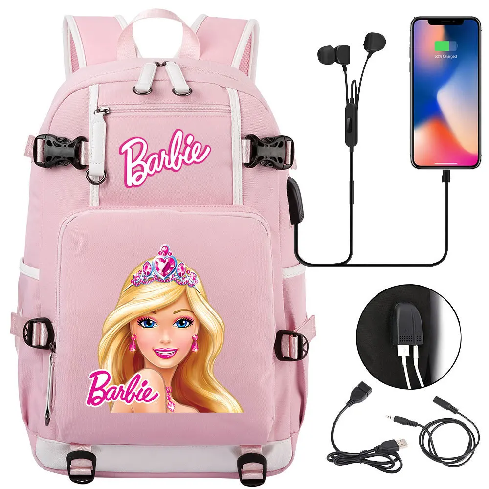 MINISO Live-action Movie Barbie Peripherals Large-capacity Schoolbags for Primary and Secondary School Students, The Best Gift
MINISO Live-action Movie Barbie Peripherals Large-capacity Schoolbags for Primary and Secondary School Students, The Best Gift