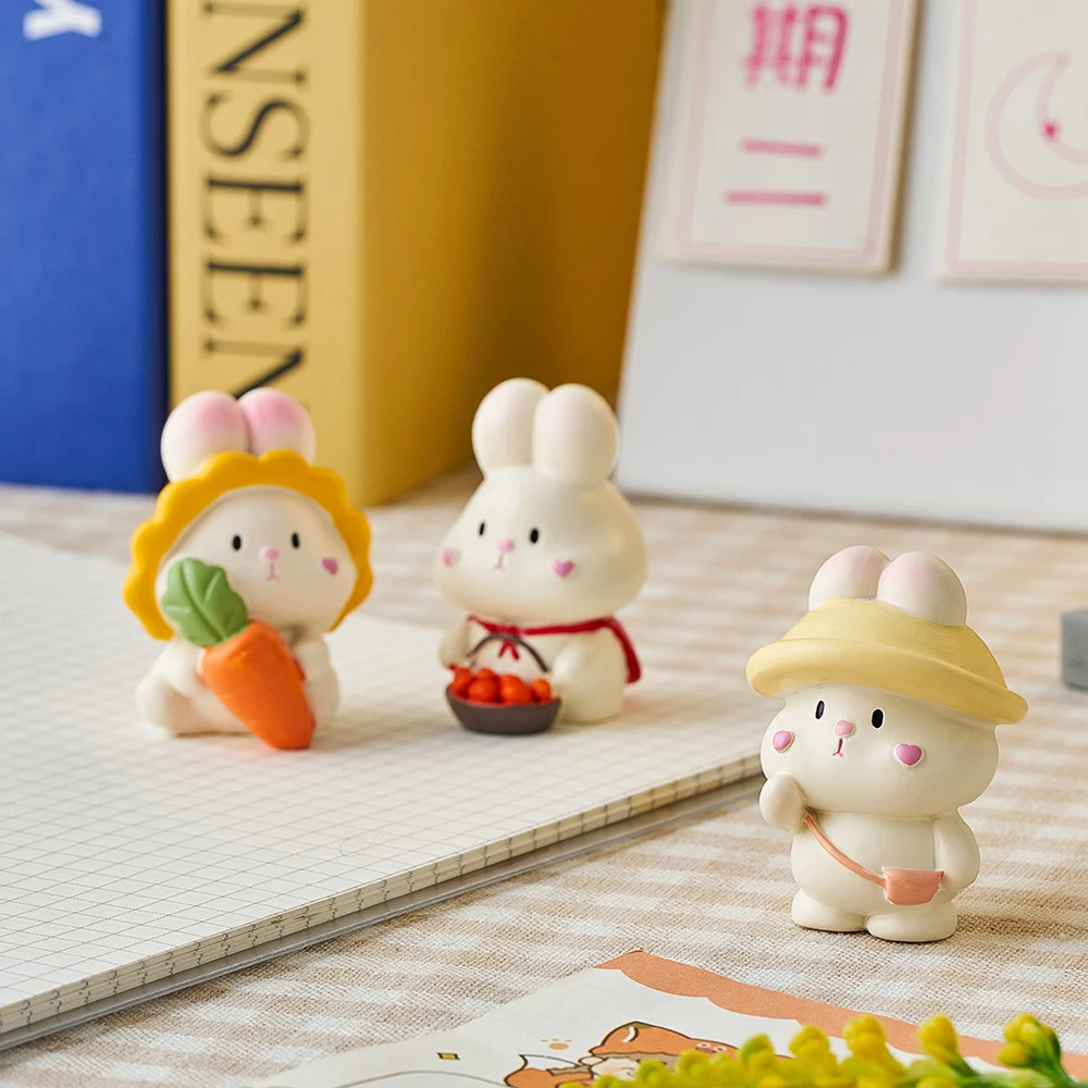 Новинка, декоративные украшения в виде кролика, милые настольные аксессуары, офисное украшение, аксессуары для автомобиля, полимерные фигурки, подарок для домашнего декора 
Новинка, декоративные украшения в виде кролика, милые настольные аксессуары, офисное украшение, аксессуары для автомобиля, полимерные фигурки, подарок для домашнего декора