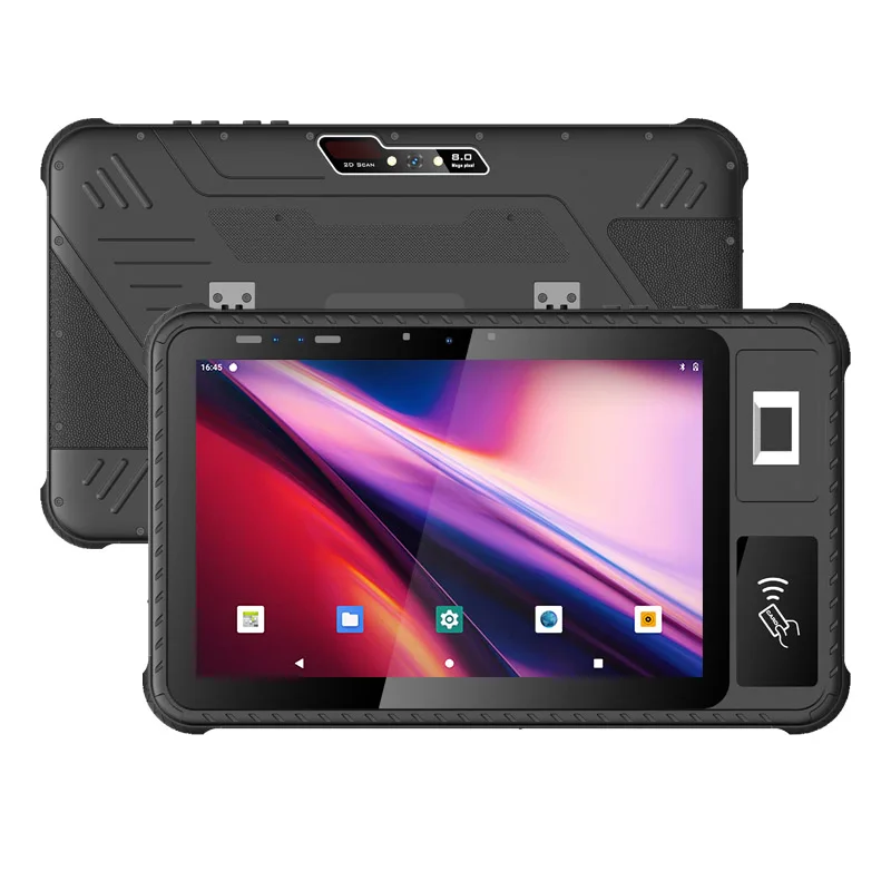

UTAB R1022 10 Inch 4G LTE Biometric Fingerprint Octa Core Android IP65 Rugged Tablet with Front NFC Reader RJ45 Port