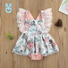 New Citgeett Summer 0-24M Infant Baby Girls Sweet Bodysuits Floral Printed Ruffles Lace Short Sleeve Backless Jumpsuits Clothes
New Citgeett Summer 0-24M Infant Baby Girls Sweet Bodysuits Floral Printed Ruffles Lace Short Sleeve Backless Jumpsuits Clothes
