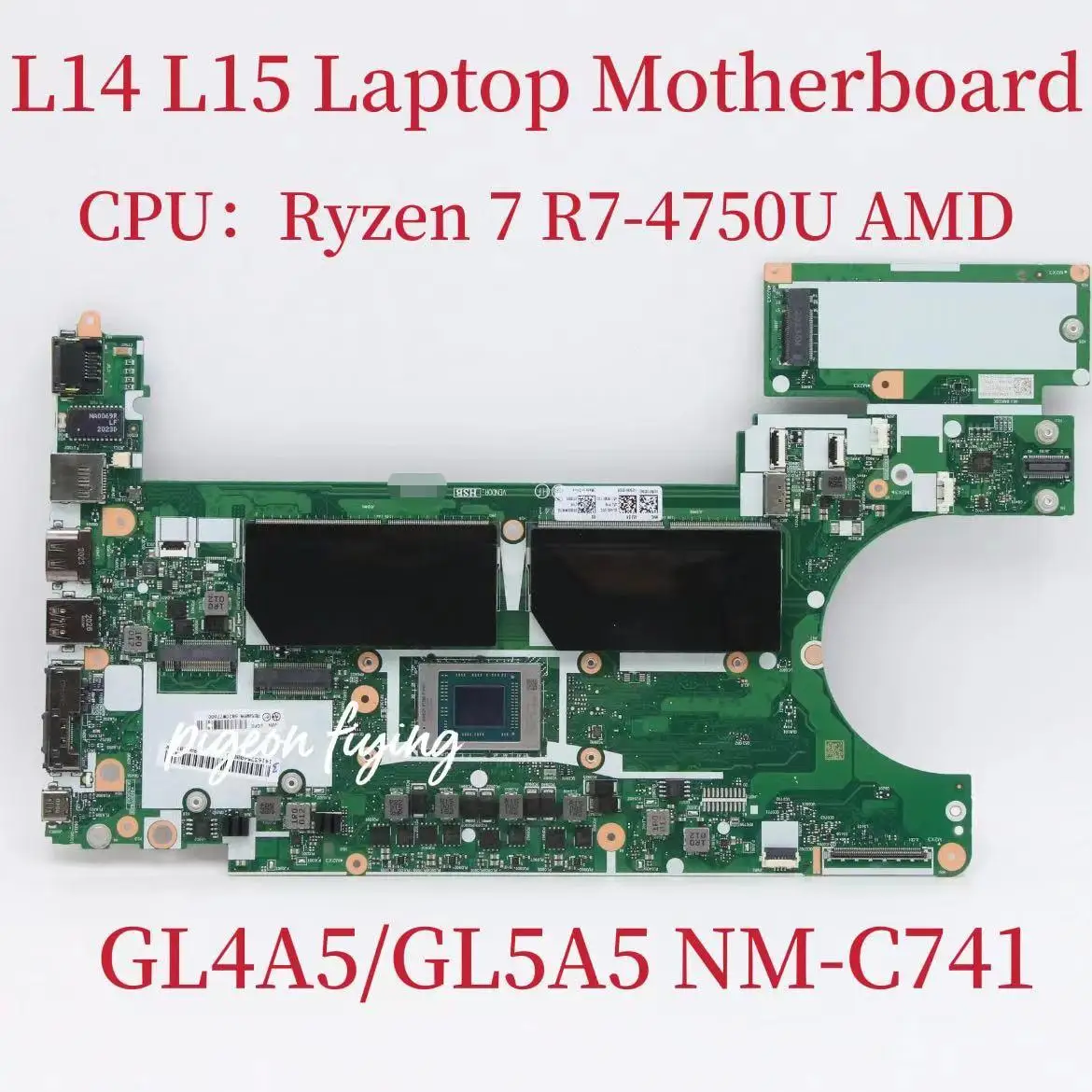 L15 Mainboard NM-C741 For Lenovo ThinkPad L14 Laptop Motherboard With R7-4750 CPU FRU 5B20W77600 5B20W77624 5B20W77603 Test Ok
L15 Mainboard NM-C741 For Lenovo ThinkPad L14 Laptop Motherboard With R7-4750 CPU FRU 5B20W77600 5B20W77624 5B20W77603 Test Ok