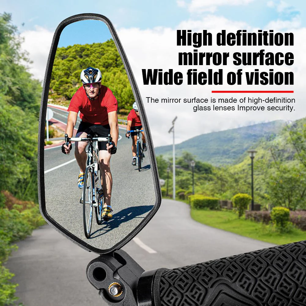 New 1Pc Universal Bicycle Rearview Mirror Acrylic Lens Mirror 16-22mm MTB Handlebar End Plug Side View Mirror Bike Accessories
New 1Pc Universal Bicycle Rearview Mirror Acrylic Lens Mirror 16-22mm MTB Handlebar End Plug Side View Mirror Bike Accessories