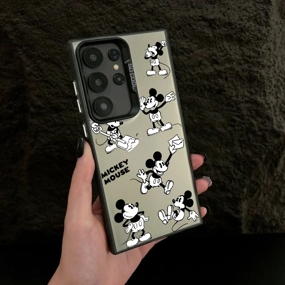 Mickeys Mouse Cute Black White S25 Case For Samsung S25 S24 Ultra Carcasa For Galaxy S23 S22 S21 FE S20 Ultra Plus Phone Cover Mickeys Mouse Cute Black White S25 Case For Samsung S25 S24 Ultra Carcasa For Galaxy S23 S22 S21 FE S20 Ultra Plus Phone Cover