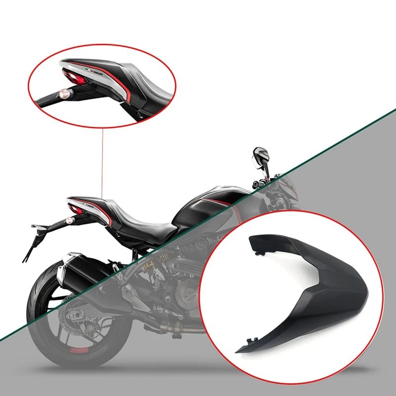 Задний обтекатель пассажирского сиденья мотоцикла для Ducati MONSTER 821 2018-2022 797-2017 2022 1200-2014 2022
Задний обтекатель пассажирского сиденья мотоцикла для Ducati MONSTER 821 2018-2022 797-2017 2022 1200-2014 2022