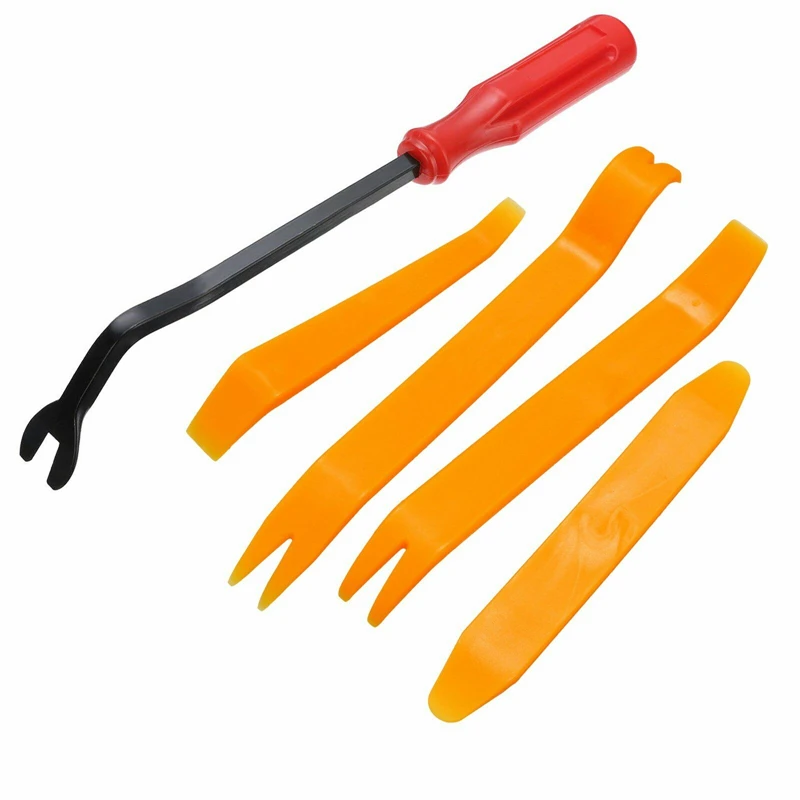 5PCS/set Auto Door Clip Panel Trim Removal Tool Kits Navigation Disassembly Seesaw Car Interior Plastic Seesaw Conversion Tool
5PCS/set Auto Door Clip Panel Trim Removal Tool Kits Navigation Disassembly Seesaw Car Interior Plastic Seesaw Conversion Tool