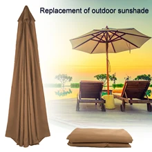 

Garden Umbrella Parasol Polyester Cloth Diameter 3 Meters Graden Pool Patio Anti-UV Beach Easy To Install Replacement Canopy