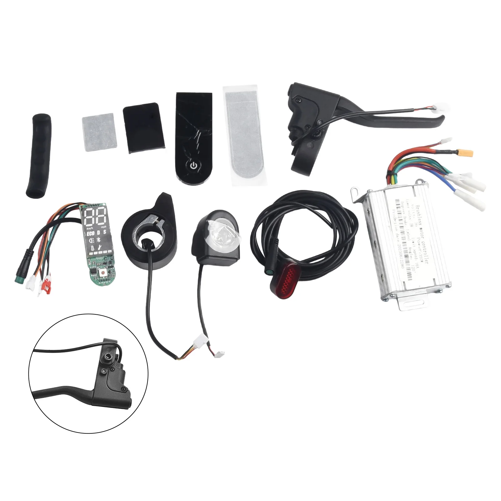 E-Scooter Controller Overheating Protection Overvoltage Protection 1 Set 15*11*9cm 350W Overcurrent Protection
E-Scooter Controller Overheating Protection Overvoltage Protection 1 Set 15*11*9cm 350W Overcurrent Protection