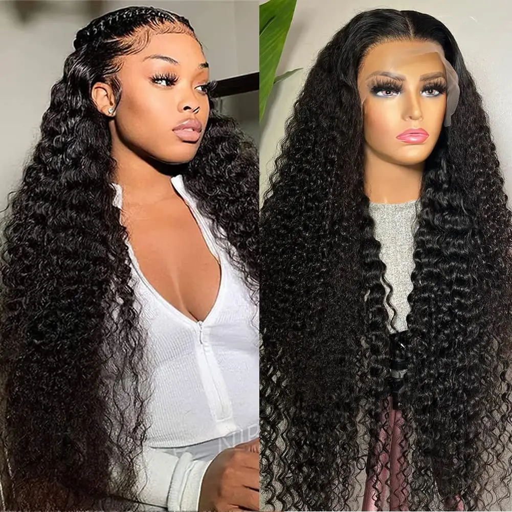 Deep Wave Lace Front Wigs Human Hair 13x4 HD Lace Frontal Human Hair Wigs Pre Plucked Deep Curly Frontal Wigs With Baby Hair
Deep Wave Lace Front Wigs Human Hair 13x4 HD Lace Frontal Human Hair Wigs Pre Plucked Deep Curly Frontal Wigs With Baby Hair