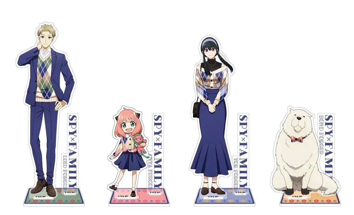Anime SPY×FAMILY Yor Forger Anya Forger Loid Bond Cosplay Acrylic Figure Stand Figure 5084 Kids Collection Toy
Anime SPY×FAMILY Yor Forger Anya Forger Loid Bond Cosplay Acrylic Figure Stand Figure 5084 Kids Collection Toy