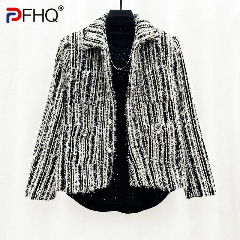 PFHQ Men's Fashion Ragged Knitted Jackets Tide Single Breasted Outdoor Heavy Industry Warm Leisure Autumn Versatile Coat 21Z2307
PFHQ Men's Fashion Ragged Knitted Jackets Tide Single Breasted Outdoor Heavy Industry Warm Leisure Autumn Versatile Coat 21Z2307