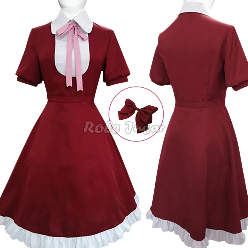 Alice Cosplay Costume Women Lolita Dress Outfits Anime Halloween Party Girls Red Maid Dress Sets
Alice Cosplay Costume Women Lolita Dress Outfits Anime Halloween Party Girls Red Maid Dress Sets