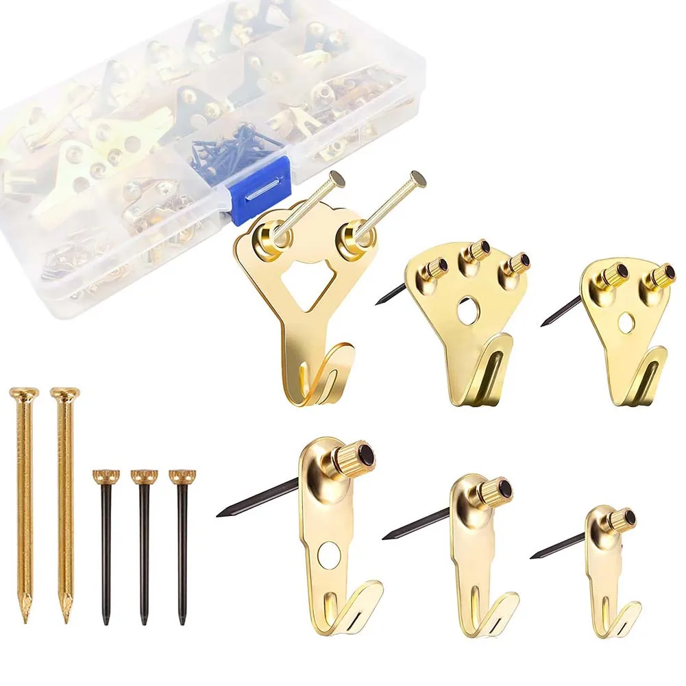 Strong and Reusable Stainless Steel Picture Hanging Set Easy Installation on Surfaces Minimal Wall Damage
Strong and Reusable Stainless Steel Picture Hanging Set Easy Installation on Surfaces Minimal Wall Damage