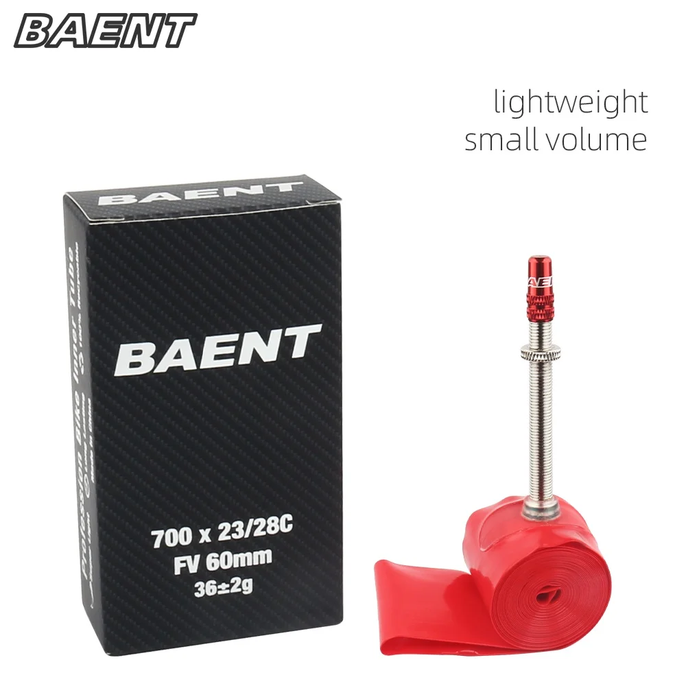 BAENT Ultralight Bike Inner Tube 700x23C 28C Road Bike TPU Tire French Valve 60mm Road Bicycle Tires
BAENT Ultralight Bike Inner Tube 700x23C 28C Road Bike TPU Tire French Valve 60mm Road Bicycle Tires