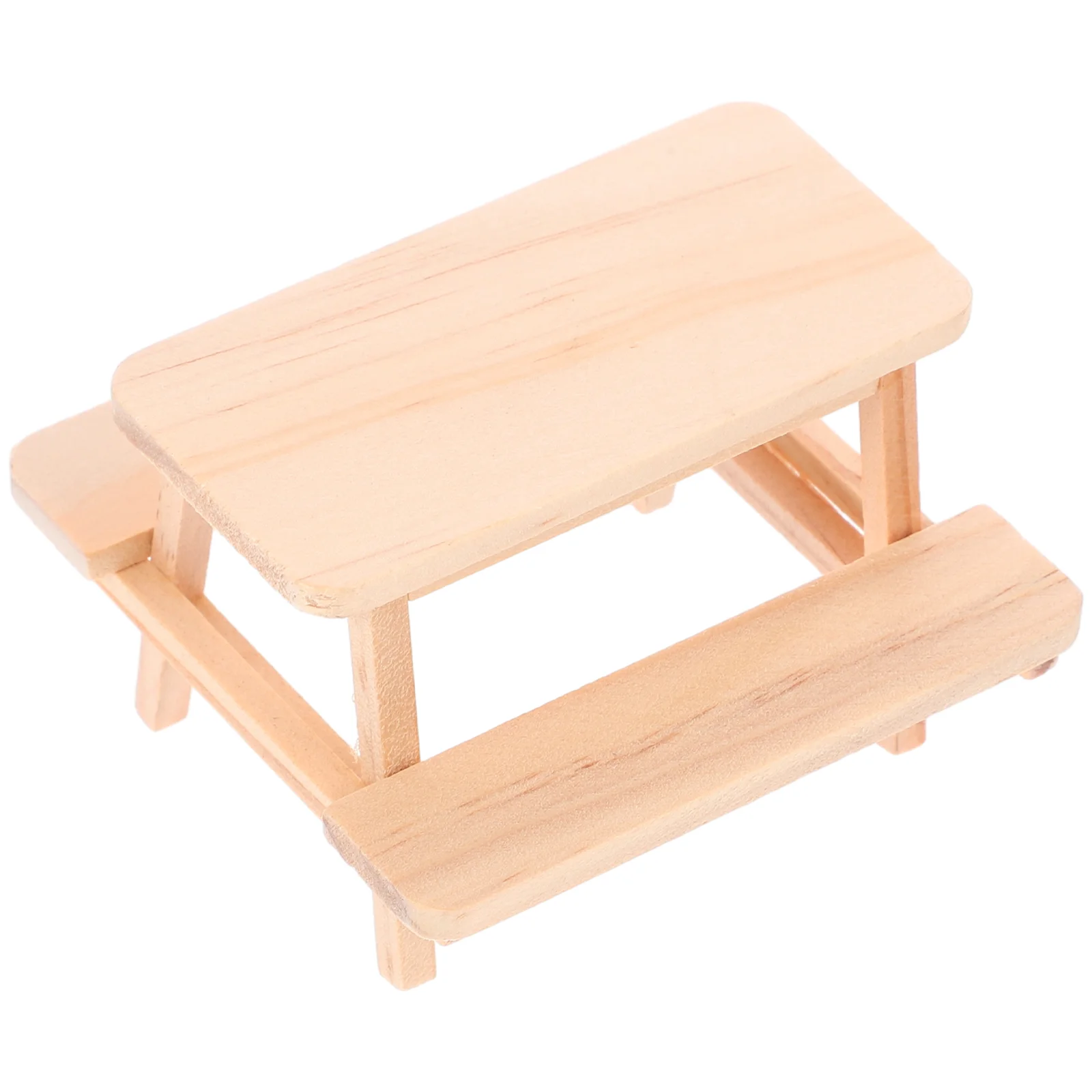 Outdoor Table and Chairs Furniture House One Piece Model Prop Miniature Wooden Picnic Adornment
Outdoor Table and Chairs Furniture House One Piece Model Prop Miniature Wooden Picnic Adornment