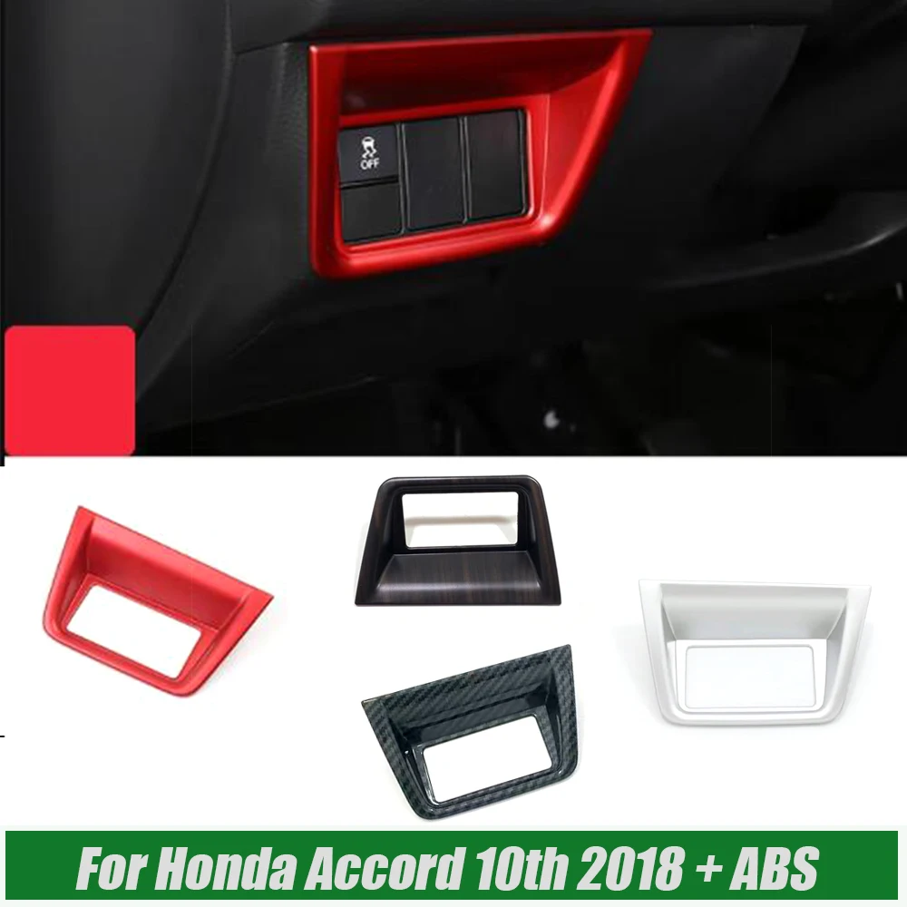 For Honda Accord 10th 2018-2021 ABS Matte/Carbon/red Car lower left middle control box decoration cover trim Auto Accessories
For Honda Accord 10th 2018-2021 ABS Matte/Carbon/red Car lower left middle control box decoration cover trim Auto Accessories