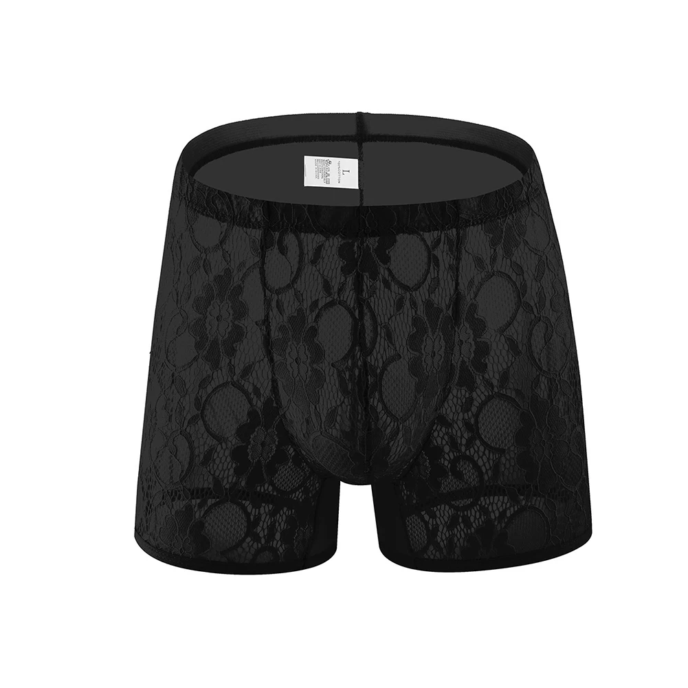 Sexy See-Through Men Boxer Briefs Sheer Mesh Pouch Lace Underwear Gay Pantie Erotic Elastic Man Lingerie Boxer Shorts Peni Bulge
Sexy See-Through Men Boxer Briefs Sheer Mesh Pouch Lace Underwear Gay Pantie Erotic Elastic Man Lingerie Boxer Shorts Peni Bulge