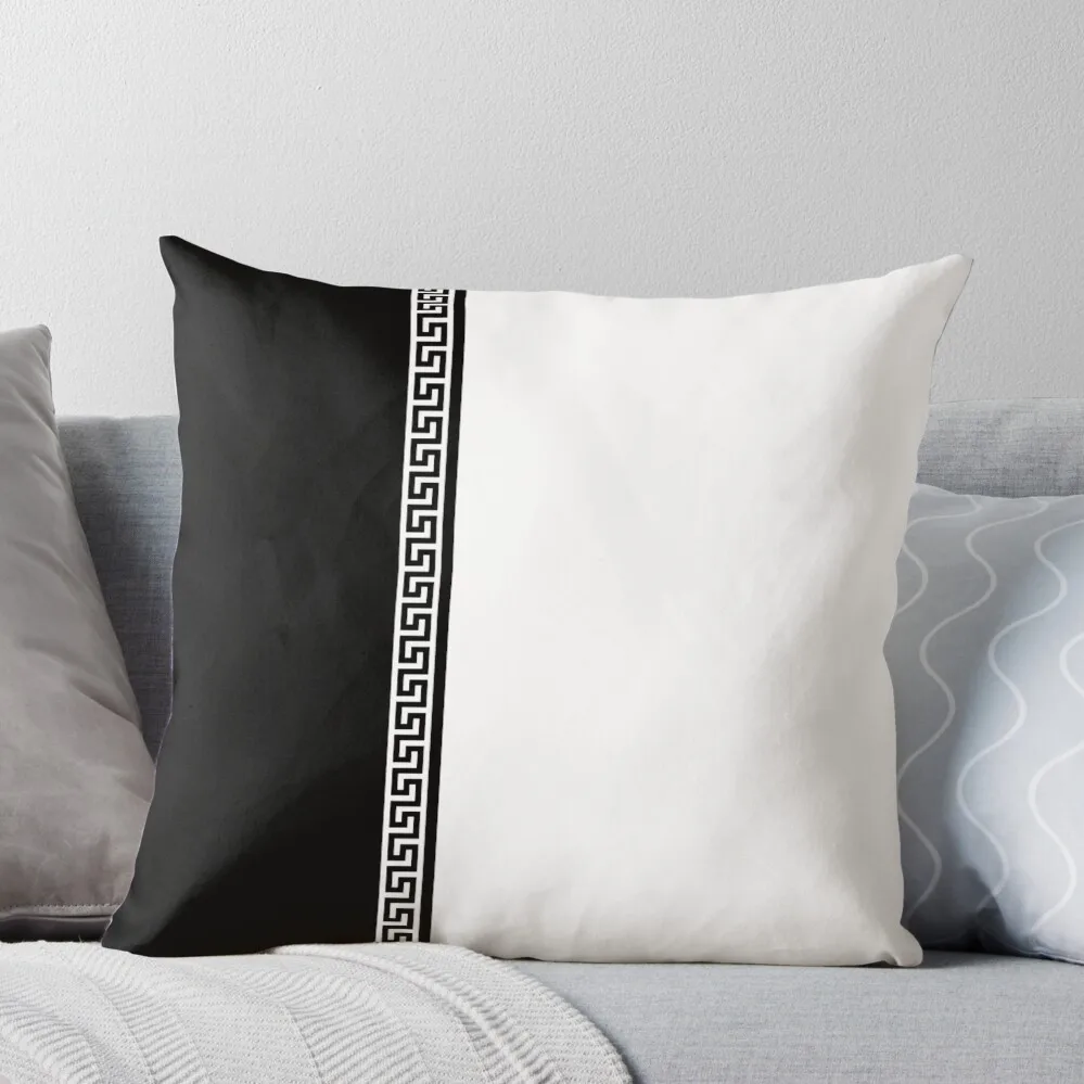 Greek Key Verticle - Black and White Throw Pillow Embroidered Cushion Cover Cushion Child Pillow Covers Decorative
Greek Key Verticle - Black and White Throw Pillow Embroidered Cushion Cover Cushion Child Pillow Covers Decorative