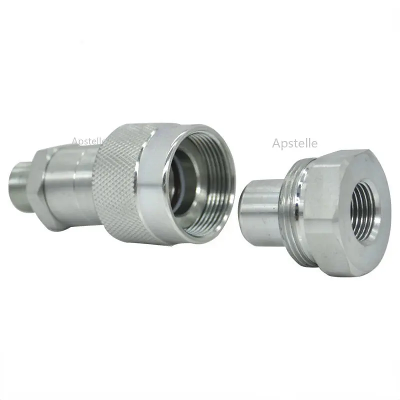 SIZE-B 1/4 3/8 Inch Thread Locking Hydraulic Quick Connector Hydraulic Wrench Jack Ultra-high Pressure Oil Pipe Quick Connector
SIZE-B 1/4 3/8 Inch Thread Locking Hydraulic Quick Connector Hydraulic Wrench Jack Ultra-high Pressure Oil Pipe Quick Connector