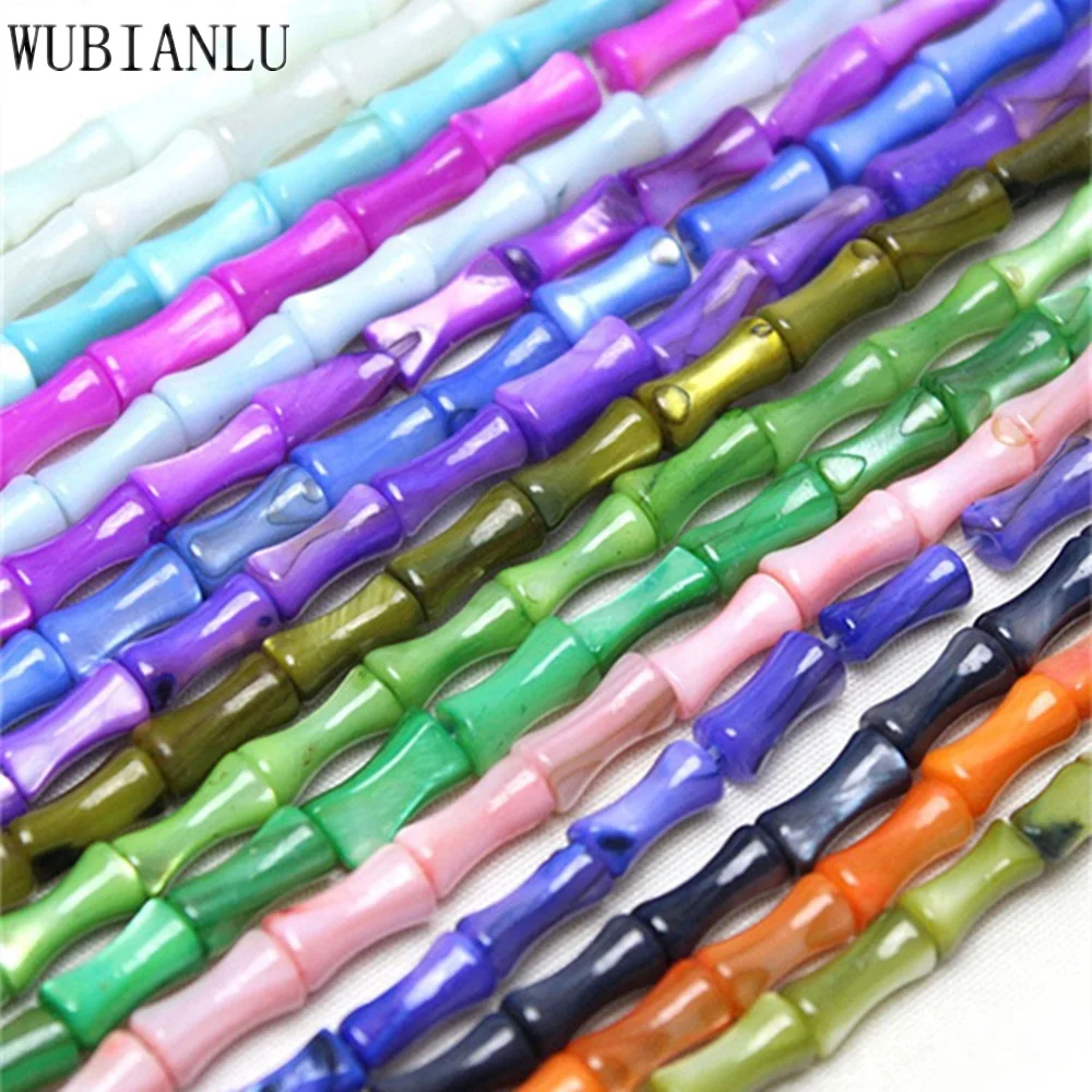 Natural Colored Shells Bamboo Knots Loose Beads For Jewelry Making Woman DIY Necklace Bracelet Earrings 4x8mm Manual Design 38cm
Natural Colored Shells Bamboo Knots Loose Beads For Jewelry Making Woman DIY Necklace Bracelet Earrings 4x8mm Manual Design 38cm