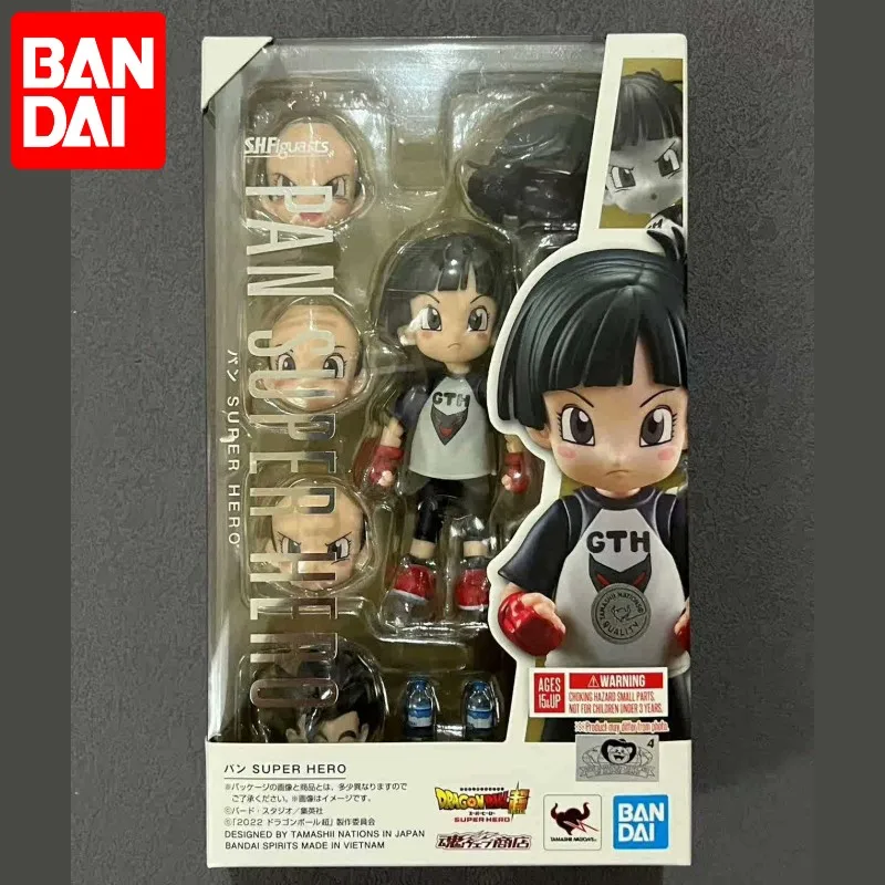 Оригинальные фигурки героев мультфильма Bandai S.h. Фигуртс Пан супер герой Драконий жемчуг 9 см ПВХ аниме Коллекционные фигурки модели игрушки
Оригинальные фигурки героев мультфильма Bandai S.h. Фигуртс Пан супер герой Драконий жемчуг 9 см ПВХ аниме Коллекционные фигурки модели игрушки