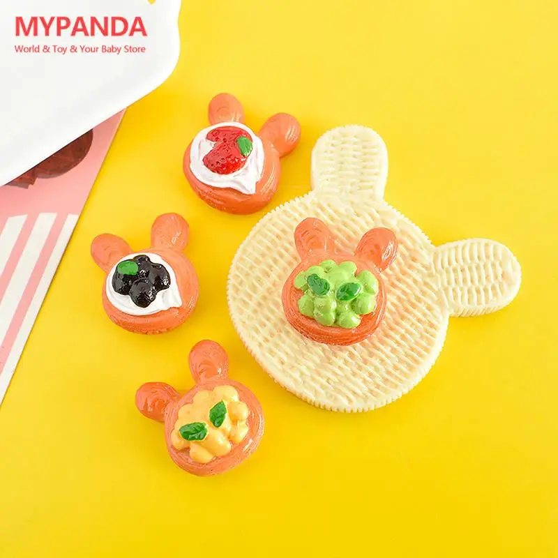 1Pc Little Rabbit Egg Tart DIY Fruit Simulation Bread Plate Doll House Toy Scene Props Bread Food Play Pretend Play Toys
1Pc Little Rabbit Egg Tart DIY Fruit Simulation Bread Plate Doll House Toy Scene Props Bread Food Play Pretend Play Toys