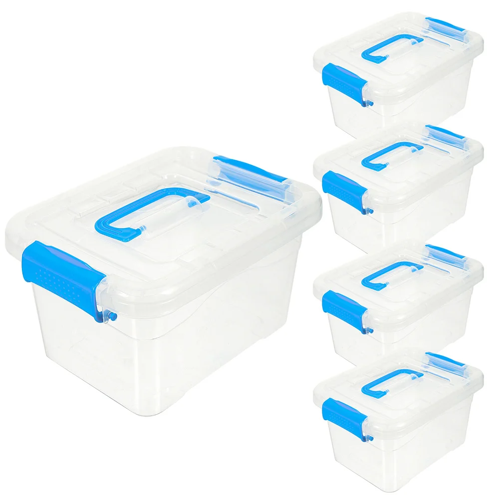 5 Pcs Portable Storage Box Toy Organizer Desktop Cosmetics Container with Lid Abs Makeup Holder Multi-Functional Management
5 Pcs Portable Storage Box Toy Organizer Desktop Cosmetics Container with Lid Abs Makeup Holder Multi-Functional Management