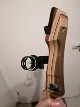 Kit de accesorios de combinación de arco compuesto, incluye flechas de arco de 3 pines, estabilizador de descanso, lazo trenzado, Honda, d-loop