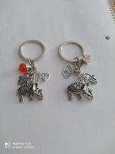 Llavero étnico Tribal para mujer, llavero con forma de elefante, regalo bohemio único, joyería de loto, 1 ud.