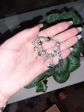 Pulsera con forma de llave de corona antigua para mujer, Original, abalorio de 6 colores, cuentas de cristal, pulsera y brazalete, regalos de joyería DIY