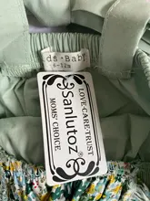 Sanlutoz-peleles florales para niñas pequeñas, ropa de verano sin mangas para bebés, ropa bonita para niñas pequeñas