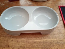 Pet-Feeding-Supplies Cat-Bowl Water-Feeder Pet-Food Plastic Cheap Dog To Double Easy