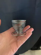 Estante de esponja para maquillaje, soporte de secado de esponja para maquillaje, soporte para esponja de Metal