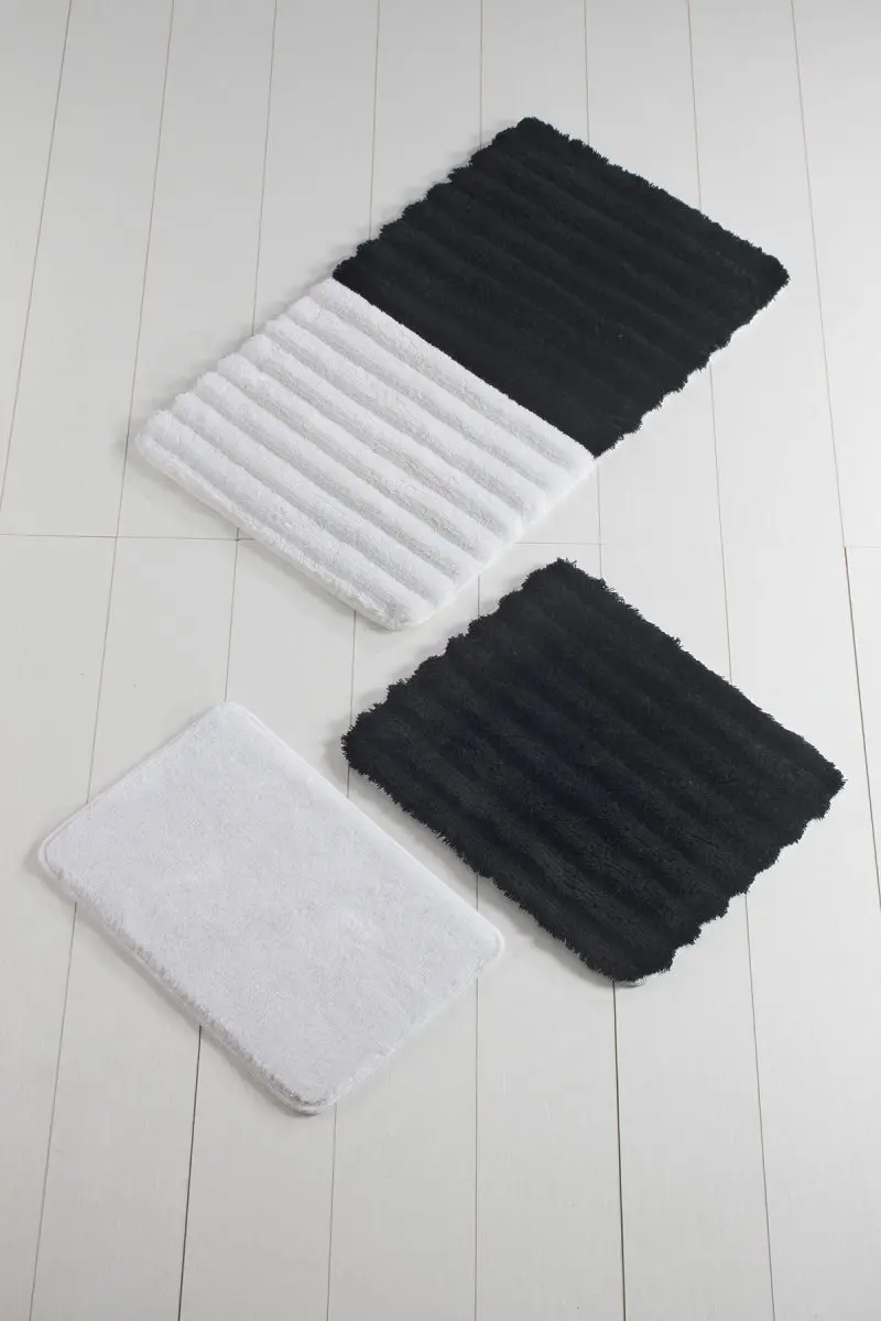 Bath Mat-mats | Mat Bath Mats Non Slip Anti Mould Mats Soft Black 3L Set 60X100 cm-50X60 Cm-40X60 Cm
Bath Mat-mats | Mat Bath Mats Non Slip Anti Mould Mats Soft Black 3L Set 60X100 cm-50X60 Cm-40X60 Cm