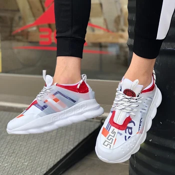 BOA Thick Sole Sneakers Style White Red Men 'S Sports Shoe High Quality 100% Vegan Leather Men Casual Shoes. Shoe, Sneaker, Trainer Shoe, Chaussure, Laofer Shoe, Gel Shoe, Young Man Shoes, Chaussures De Jeunes Hommes
BOA Thick Sole Sneakers Style White Red Men 'S Sports Shoe High Quality 100% Vegan Leather Men Casual Shoes. Shoe, Sneaker, Trainer Shoe, Chaussure, Laofer Shoe, Gel Shoe, Young Man Shoes, Chaussures De Jeunes Hommes