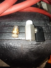 1/8 1/4 3/8 1/2 Threaded Mini Brass Ball Valve BSP Male To Female Air Compressor