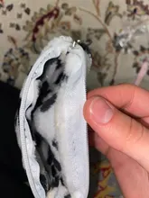 Monedero de felpa con estampado de vaca para mujer y niña, Mini cartera para monedas, bolsa de almacenamiento, tarjetero, billetera de identificación de crédito, monedero con cremallera