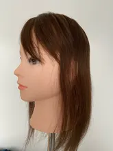 Ugeat-extensiones de pelo de corona para mujer, accesorios para el cabello de 2 pulgadas X 6 pulgadas, Color rubio resaltado #4/6/22