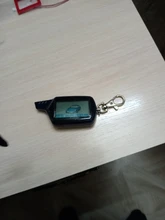 B6-Cadena de llave de Control remoto LCD de 2 vías para vehículo ruso, sistema de alarma para coche de dos vías, línea de estrellas, B6