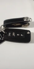 Bolsa para llaves de coche, cartera, porta llaves, BILLETERA, anillo, EDC para llave de bolsillo, organizador, llavero de cuero inteligente