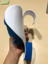 Soporte para el cuello calmante para la tensión relajante de hombros y cuello esponja azul libera tensión muscular alivia el dolor tighteness Theraputic