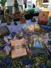 Cartas de Tarot The Oracle Of The fairyes, 44 Uds., cartas de juego portátiles en inglés, juego de mesa de cartas para fiesta de amigos